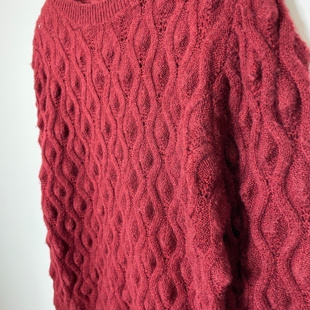 Sweet Romeo Red Popcorn Sweater - Picture 3 of 6